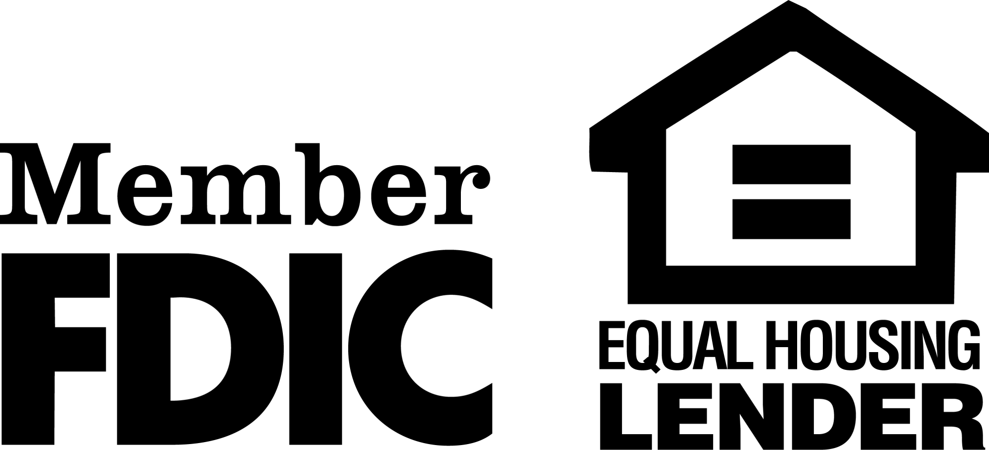 Member FDIC Equal Housing Lender logos